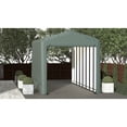 thumbnail image 3 of Sheltertube Wind And Snow-Load Rated Garage, 14X32X16 Green, 3 of 12