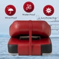 thumbnail image 5 of Gymax 2 PCS Low Back Boat Seat Folding Fishing Boat Seat Stainless Steel Screws Included, 5 of 10