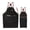 Black, variant on Jesscasday Fashion Cotton Kitchen Aprons For Woman Men Chef Work Apron For Grill Restaurant Bar Shop Beauty Nails Studios
