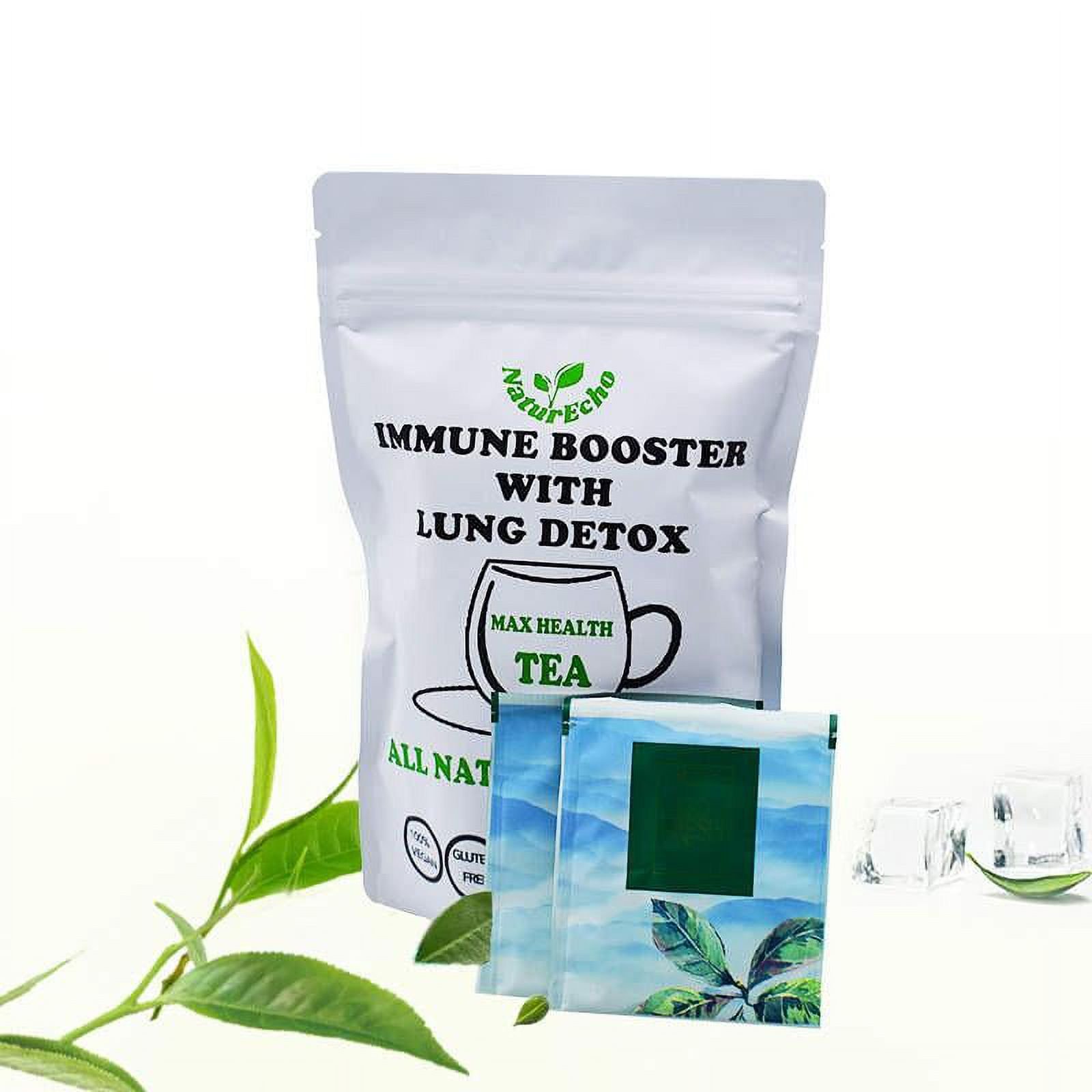 All natural Organic Gluten free Immune Booster with Lung Detox tea.
