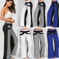 thumbnail image 3 of Guardurnaity Pantalones de mujer Pantalones deportivos Pantalones de chándal casuales sueltos de pierna ancha Prendas para la parte inferior del cuerpo azul S Guardurnaity AP002168-13, 3 of 5
