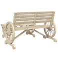 thumbnail image 5 of vidaXL 4 Piece Garden Lounge Set Solid Wood Fir, 5 of 5
