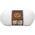 thumbnail image 2 of Lion Brand Baby Soft Yarn-White, 2 of 5