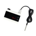 thumbnail image 4 of WiFi Temperature Sensor Tuya Thermometer Detector Digital Display Home Smart Life App Alert Freezer Water Alarm EU Plug, 4 of 5