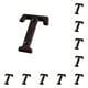 thumbnail image 1 of Letras de metal Billuyoard Números de casa Decoración de puerta B17--T 10Conjunto, 1 of 6