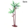 thumbnail image 2 of SPRING PARK 5Pcs Realistic Coconut Palm Tree Models DIY Miniature Beach Landscape Accessory, 2 of 5