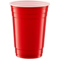 thumbnail image 2 of [18 oz. - 100 Count] Disposable Red Cups, Party Drinking Cups for Events and Everyday Use, 2 of 7