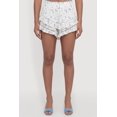 thumbnail image 3 of Women's Floral Ruffled Tiered Shorts, 3 of 4