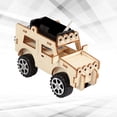 thumbnail image 3 of CIMAXIC Creative Technology Invention Toy Funny Students Scientific Car DIY Model Educational Handmade Assembled Electric Car (Without Battery),5.12"X1.97"X3.15", 3 of 5