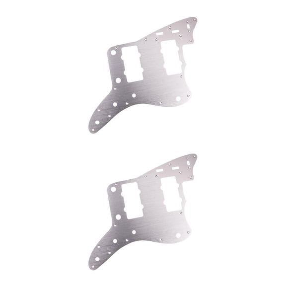 Yuarrent Golpeador de guitarra de estilo Vintage, cubierta protectora frontal ligera, placas antiarañazos resistentes al desgaste para accesorios de Astilla 2piezas