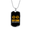 Military Chain (Gold), variant on Bank Sucks Bitcoin Rules Crypto Dog Tag Necklace Stainless Steel 24" Chain Silver Tone or Gold Tone