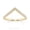 14K Yellow Gold Plated 925 Sterling Silver, variant on 1/5 Carat Round Moissanite Curved Wedding Bands Ring for Women 14K Rose Gold Plated 925 Sterling Silver V Shaped Stacking Anniversary Engagement Ring Jewelry Gift for Her D Color VVS1 Clarity 5