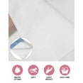 thumbnail image 6 of Blue Grey Abstract Kitchen Dish Towels for Drying Dishes Set of 2, Gradient Geometric Graffiti Modern Art Waffle Weave Microfiber Hand Tea Bathroom Towels Quick Dry & Absorbent Towel 12x12, 6 of 7