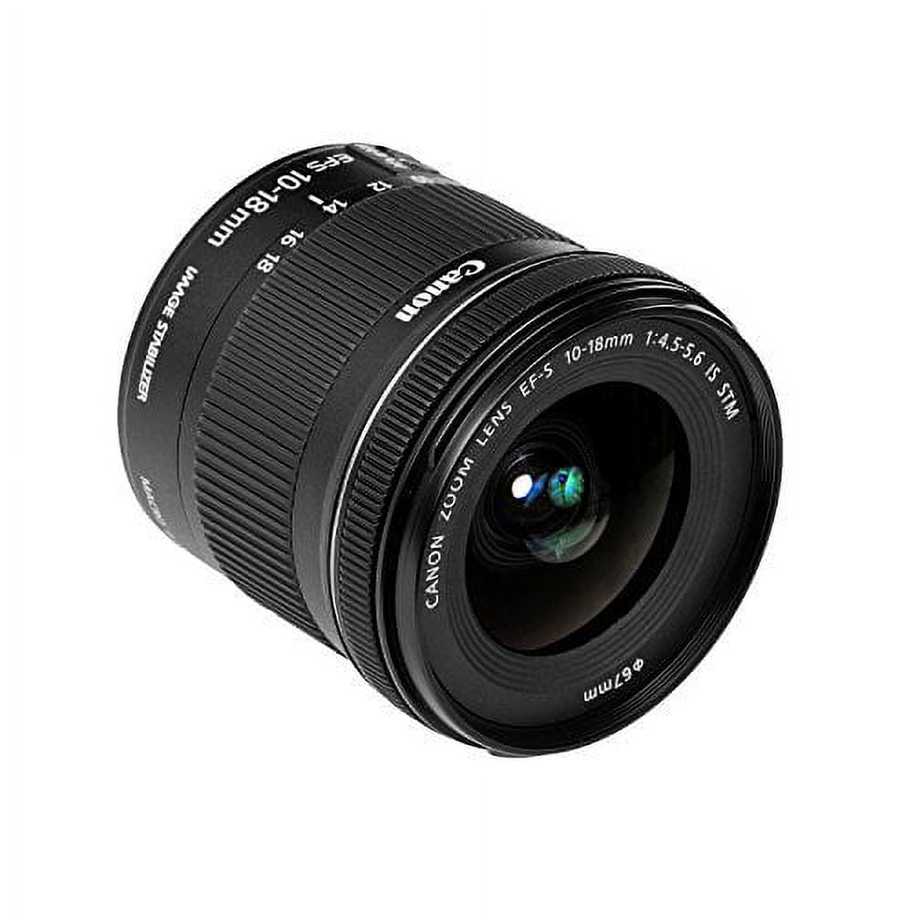 Canon EF-S 10-18mm f/4.5-5.6 IS STM Lens New Retail Box Canon EF-S 10-18mm f/4.5-5.6 IS STM Lens New Retail Box