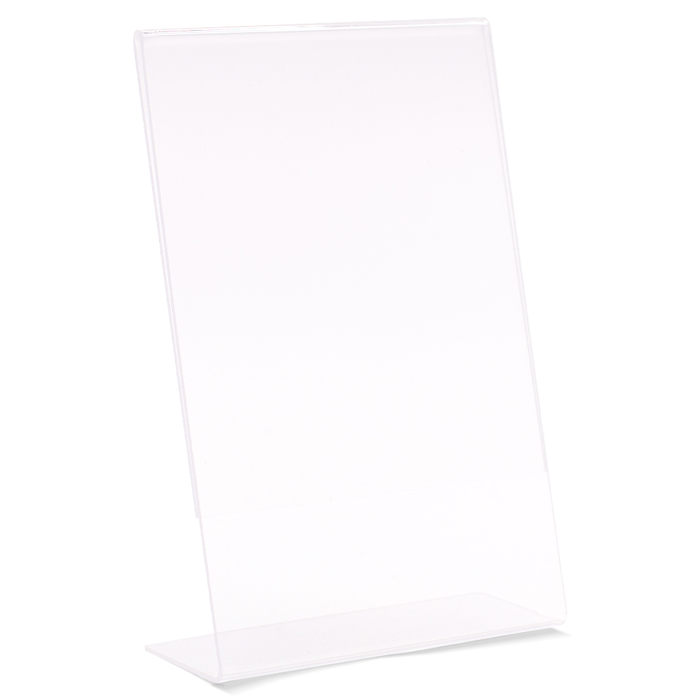 Photo Booth Frames 4x6 in.  Acrylic Plastic Display Picture Frame, Clear, 12 Pack - image 2 of 3
