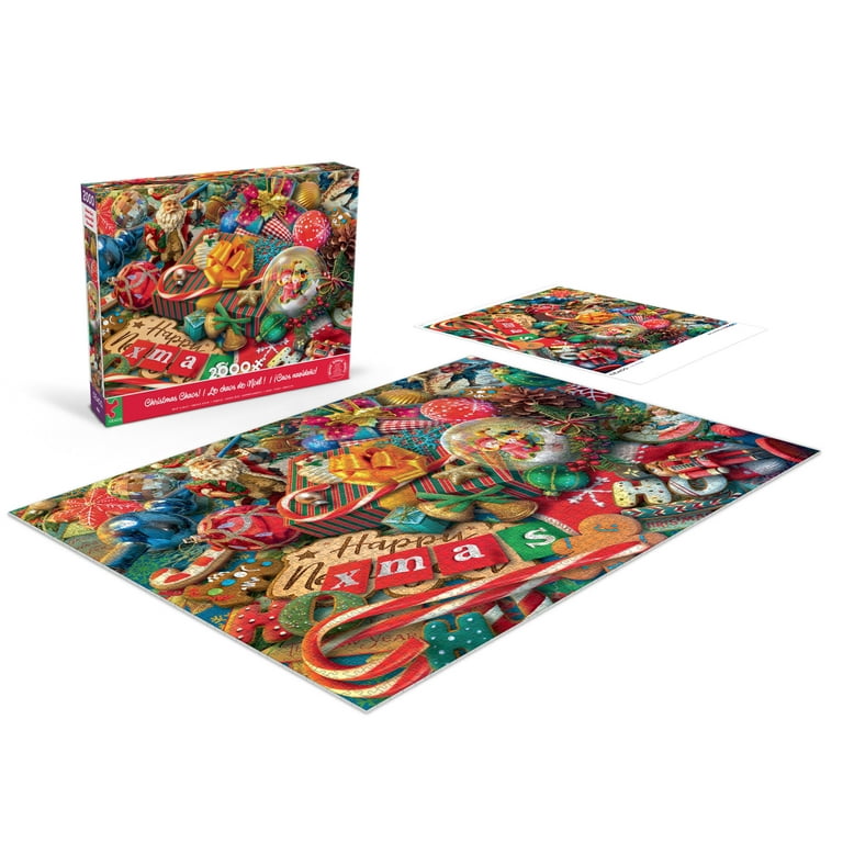 Ceaco Eduard Christmas Chaos! 2000-Piece Interlocking Jigsaw