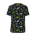 thumbnail image 2 of Daiia Space Rockets Mens Baseball Jersey Button Down Shirts Short Sleeve Sports Uniforms-XX-Large, 2 of 9