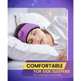 thumbnail image 4 of Lullaband Auriculares para dormir, inalámbricos Bluetooth deportivos con diadema con altavoces estéreo integrados de alta fidelidad, auriculares para dormir para hombres y mujeres, yoga, entrenamiento, 4 of 5