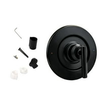GUYUTING Matte Black Shower Valve Trim Kit for Moen 2510 2520 Series Easy Temperature Control Upgrade Elegant Bathroom Style