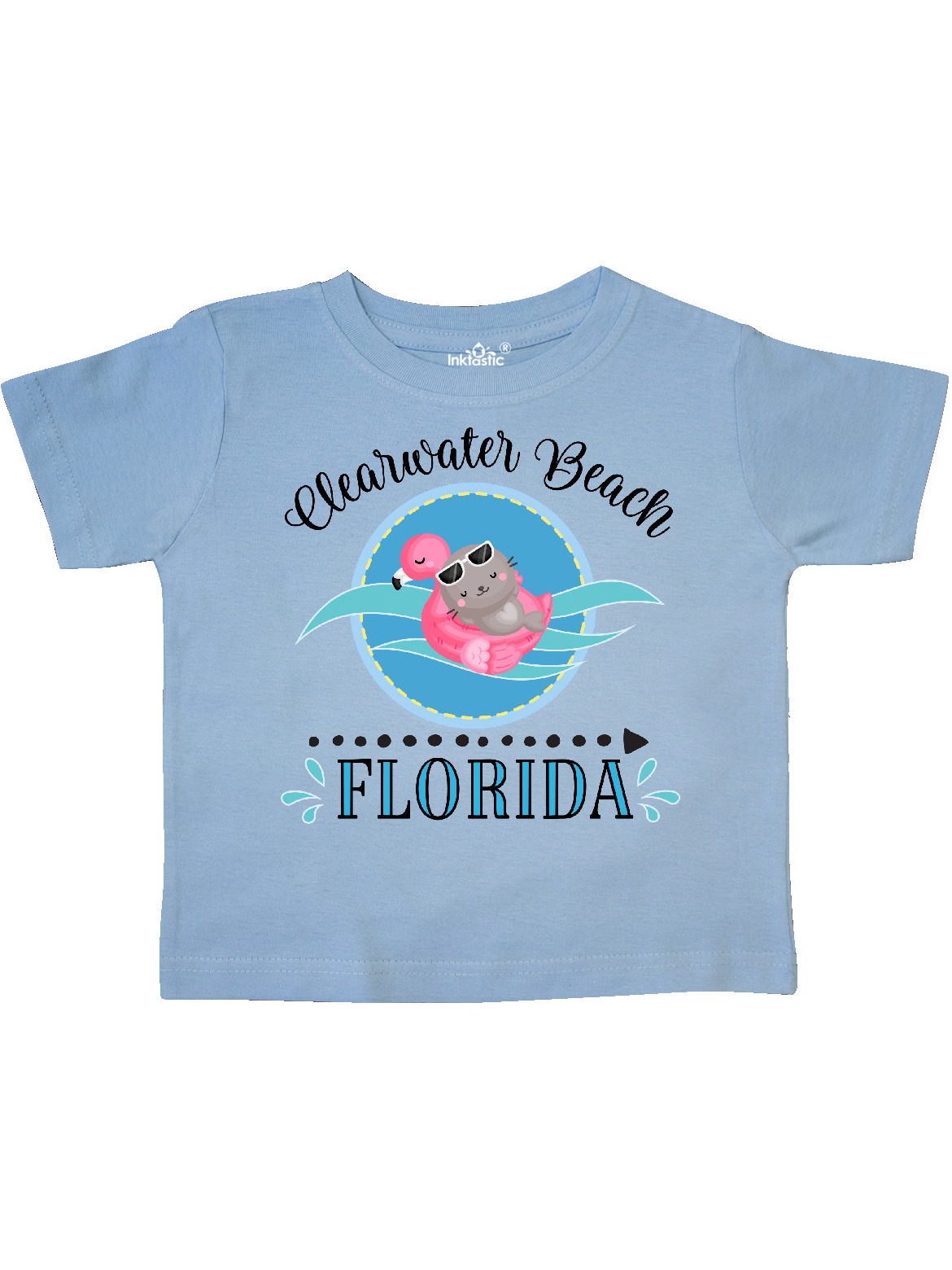 Clearwater Beach Florida Trip Toddler TShirt