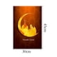 thumbnail image 2 of Bandera de jardín de Ramadán, pancarta de doble cara, bandera decorativa de Eid Mubarak para decoración C, 2 of 9