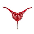 thumbnail image 2 of WCJM Red Women Thong Panties Thong Lace Pants Ladies Briefs Underwear, 2 of 2