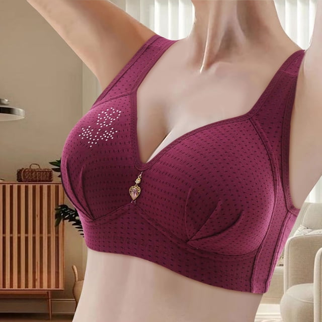 Soutien-gorge de Classification des Produits Femme Mode Décontractée Respirant Tube Top sous-Vêtements Sans Anneau en Acier Rassemblement et Ajustement Bro Confort Léger Quotidien