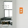 thumbnail image 6 of WIRESTER 1-Gang Duplex Outlet Cover Wall Plate/Switch Plate Cover, Solid Orange, 6 of 6