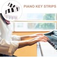 thumbnail image 3 of OUNONA 2Ud Pegatinas De Notas Para Piano En PVC Con Aplicación Sencilla Y Removibles, 3 of 8