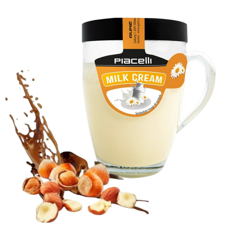 Priéclat Cream W 2個セット Piacelli, 2 Count - Cream Spread with Milk 300g - Special Glass