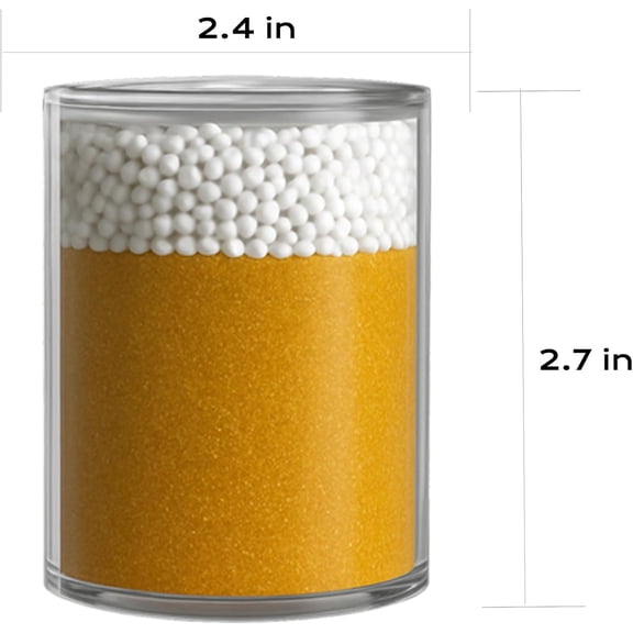 Replacement Shower Filter for  - 2 Pack KDF High Output Targets Chlorine & Heavy Metals Improves Skin Hair Health