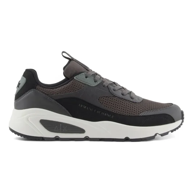 TENIS ARMANI EXCHANGE NEGRO/VERDE