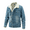 Blue-A, variant on Men's Winter Warm Denim Trucker Jean Jacket with Fleece Lining Faux Shearling Lapel Collar Trucker Coats Black M