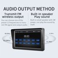 thumbnail image 3 of Radio De Coche Radio FM de 7 pulgadas HD 1024P Carplay inalámbrico Android Auto MP5 Player (5300A) Wdftyju Accesorios para autos y motos, 3 of 9