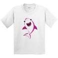 thumbnail image 3 of Inktastic Cute Shark, Little Shark, Pink Shark, Sea Animal Youth T-Shirt, 3 of 5