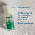 thumbnail image 3 of 2-Pack Clean Age Aluminum-Free Deodorant & Body Spray for Whole Body (4 oz) Oasis Scent, Body Acne Spray, 3 of 7
