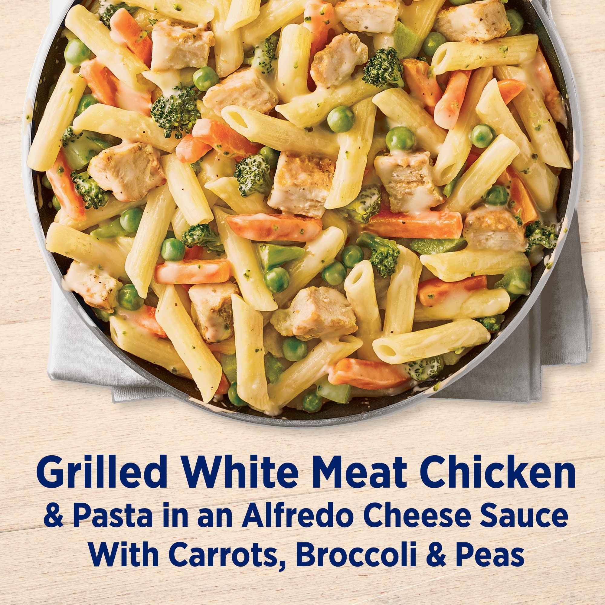 Birds Eye Voila! Alfredo Chicken Skillet Meals, Frozen Meal, 21 oz. Bag