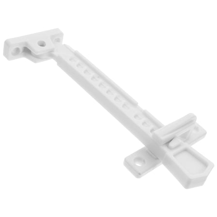 Tineasur White Window Security Bar ABS Material for Home Use Safety and Theft Prevention