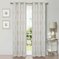 thumbnail image 6 of Superior Ribbon Blackout Curtains, Grommet Header, Set of 2, 42" x 84", Ivory, 6 of 6