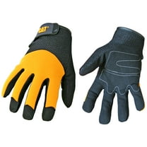 Cat Gloves Cat012215j Jumbo Yellow Spandex Back Gloves