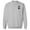 Sport Grey, variant on Halloween Witch Graphic Black Men's Cotton Pullover Sweatshirt