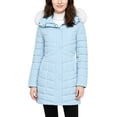 thumbnail image 2 of Wantdo Women's Plus Size Coat Padded Winter Jacket Waterproof Winter Snow Coat Light Blue 2XL, 2 of 11