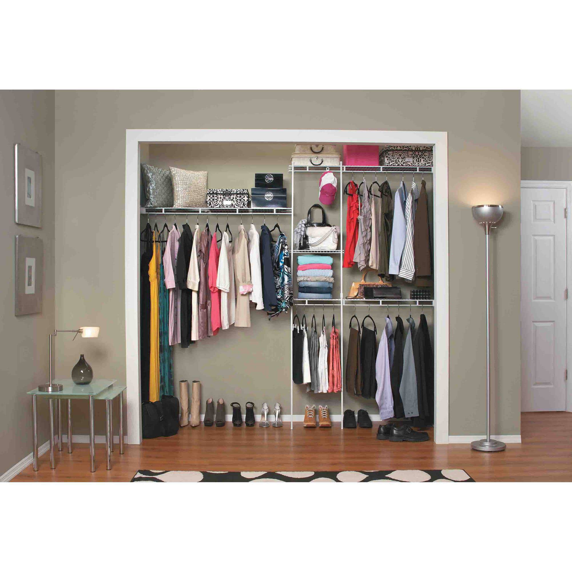 Closetmaid Expandable Closet Organizer 5 Ft To 8 Ft