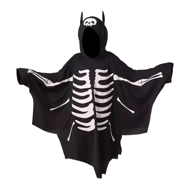 Disfraz de murciélago de Halloween para niños, accesorios, atuendo, regalo, juguete, cosplay, disfraz de murciélago 130 cm