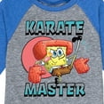 thumbnail image 3 of SpongeBob SquarePants - Karate Master - Toddler & Youth Raglan Graphic T-Shirt, 3 of 5