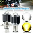 thumbnail image 2 of CAROOTU 30W LED Motorcycle Yellow and White Color Headlight Waterproof Bulbs Low Consumption Motorcycle, 2 of 8