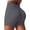 Dark Gray, variant on Avolia Women's Athletic Yoga Shorts High Waist Peach Lifting See-Through Proof Summer Workout Shorts