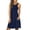 Navy, variant on Fantaslook Summer Dresses for Women Casual Stretchy Sun Dress Sleeveless Beach Dresses with Pockets