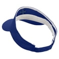 thumbnail image 2 of Columbus Day Cross Embroidered Brushed Cotton Sun visor - Royal OSFM, 2 of 5
