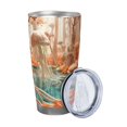 thumbnail image 2 of Cauagu Fantasy Underwater Jellyfish Pattern 20oz Tumbler,Stainless Steel Vacuum Insulated Tumbler with Lid Insulated Coffee Mug Thermal Cup with Splash Proof Sliding Lid-Without Straw, 2 of 8